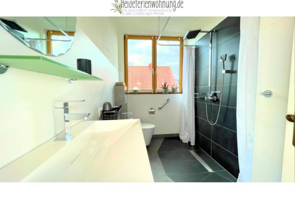 ואלסרודה Heideferienwohnung - Die Neue Ferienwohnung מראה חיצוני תמונה