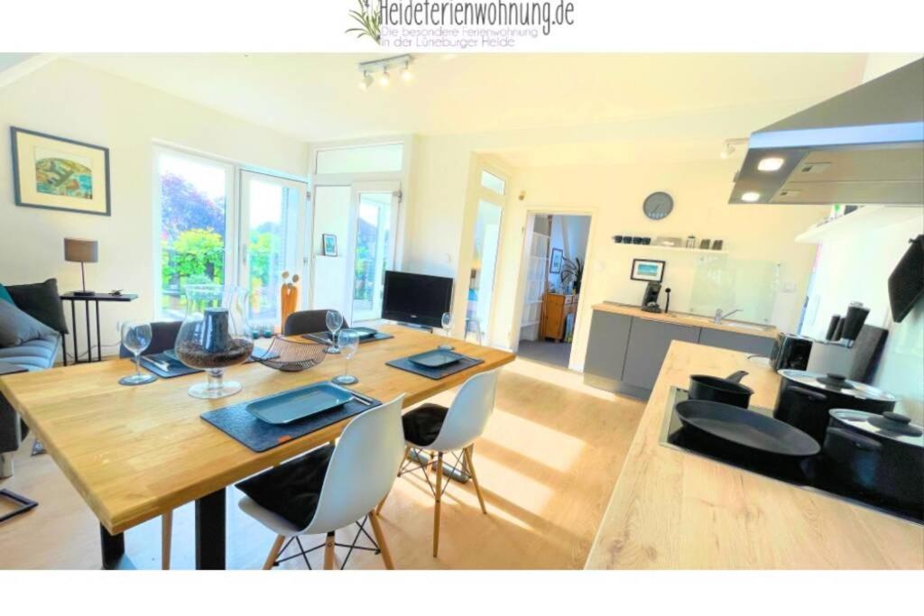 ואלסרודה Heideferienwohnung - Die Neue Ferienwohnung מראה חיצוני תמונה